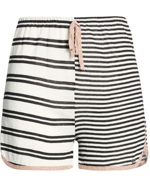 Please Shorts & Bermuda Shorts Cotton, Polyester - Black