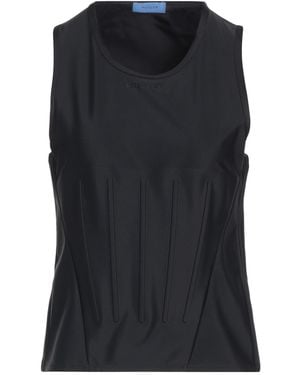 Mugler Top Polyamide, Elastane - Black