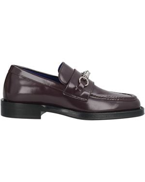 Burberry Loafers Calfskin, Brass - Gray