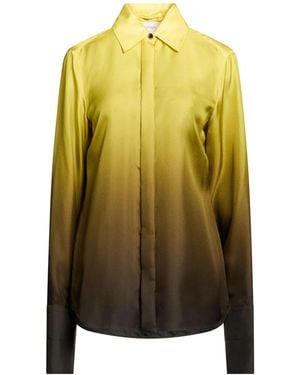 Sportmax Mustard Shirt Silk - Green