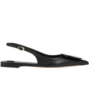 Jacquemus Ballet Flats Leather - Black
