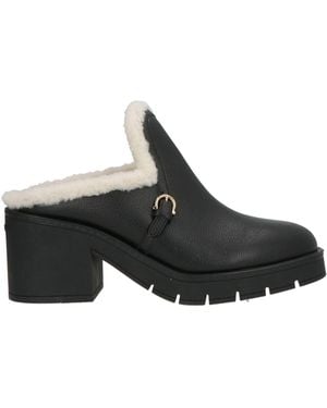 Ferragamo Mules & Clogs Leather - Black