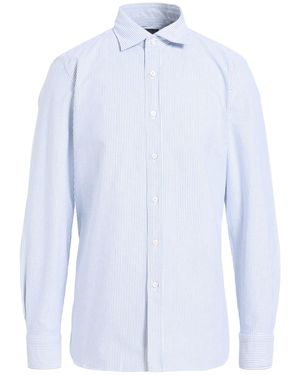Finamore 1925 Per Frans Boone Midnight Shirt Cotton, Elastane - White
