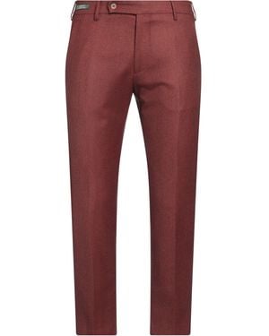 Berwich Brick Pants Virgin Wool, Cotton, Nylon, Elastane - Red