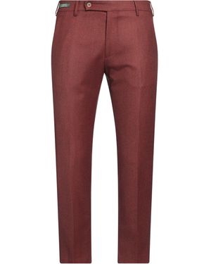 Berwich Brick Trousers Virgin Wool, Cotton, Nylon, Elastane - Red