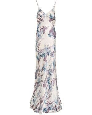 Elisabetta Franchi Vestido Largo - Blanco