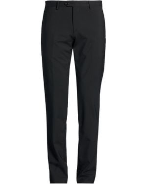 Lardini Trousers Wool, Elastane - Black