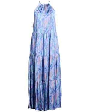 Liu Jo Light Maxi Dress Viscose - Blue