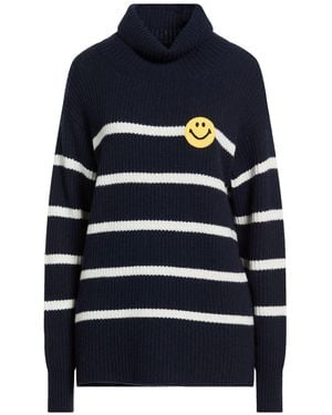 Joshua Sanders Turtleneck Wool, Polyamide, Viscose, Cashmere - Blue