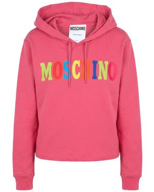 Moschino Sudadera - Rosa