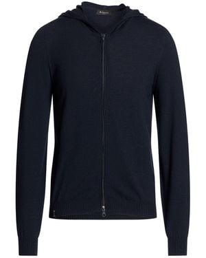 AROVESCIO Midnight Cardigan Virgin Wool - Blue