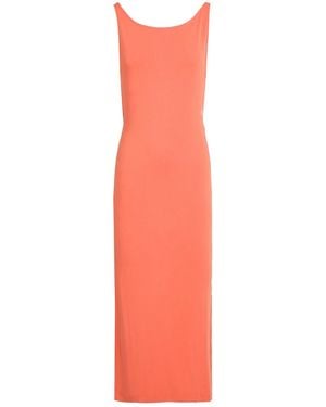 Calvin Klein Midi Dress Modal, Polyester, Elastane - Pink