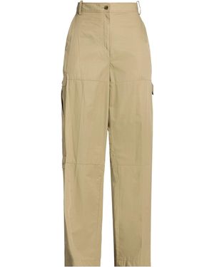 Sandro Military Pants Cotton, Polyamide - Natural