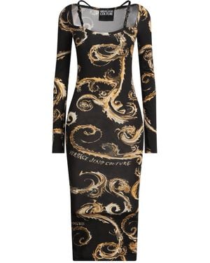 Versace Jeans Couture Midi Dresses - Black