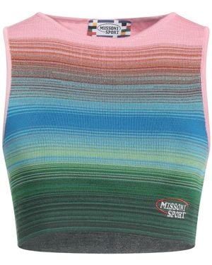Missoni Top Cotton, Viscose - Blue
