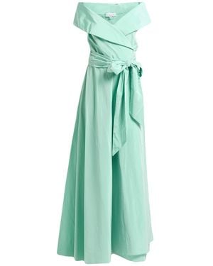 GIADA CURTI RESORT Maxi Dress Acetate, Polyester - Green