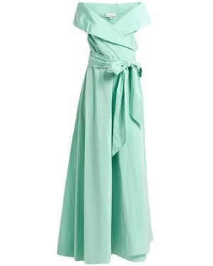 GIADA CURTI RESORT Maxi Dress Acetate, Polyester - Green