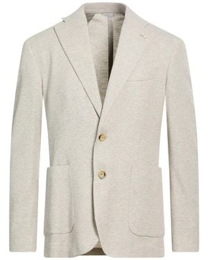 Manuel Ritz Blazer Polyester, Cotton - White