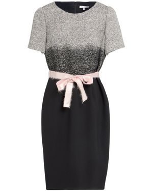 Paule Ka Midi Dress Wool, Viscose, Acrylic, Polyester, Virgin Wool - Gray