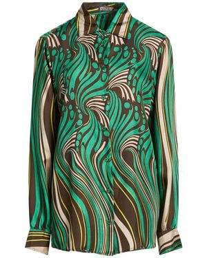 Maliparmi Shirt Silk - Green