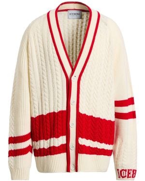 Iceberg Cardigan - Rosso
