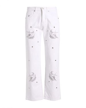 John Richmond Jeans Cotton - White