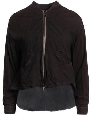 Giorgio Brato Jacket Leather - Black