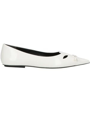 Marc Jacobs Ballet Flats Leather - White