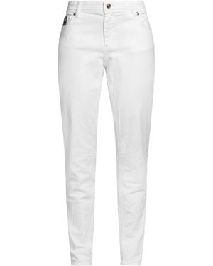 Versace Jeans Couture Jeans Cotton, Elastane - White