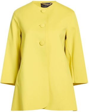 Ewooluzione Overcoat & Trench Coat Polyamide, Elastane - Yellow
