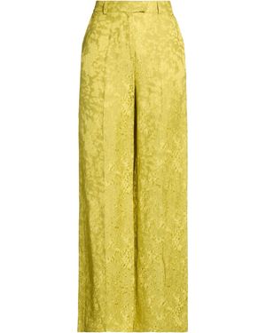 Beatrice B. Lime Pants Linen, Viscose - Yellow