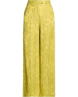 Beatrice B. Lime Pants Linen, Viscose - Yellow