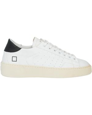 Date Sneakers Calfskin - White