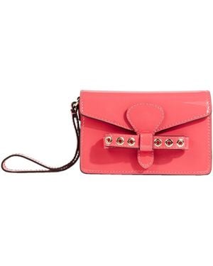 Red(V) Handbag - Red