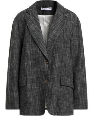Attic And Barn Blazer Cotton - Black
