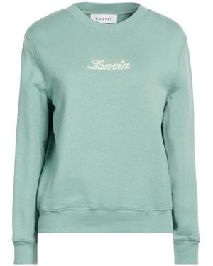 Lanvin Sweatshirt Cotton - Green