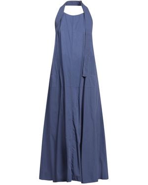 Jucca Maxi Dress Cotton - Blue