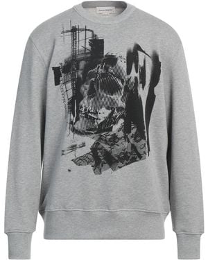 McQueen Sweatshirt Cotton, Elastane - Grey