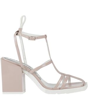 Loriblu Blush Sandals Leather - White