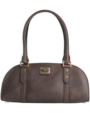 Dolce & Gabbana Dark Shoulder Bag Leather - Brown