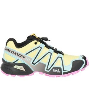 Salomon Sneakers Synthetic Material, Textile Fibers - Green
