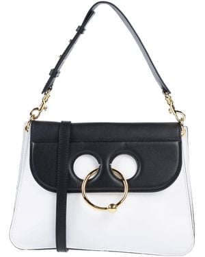 JW Anderson Soft Leather Top-Handle Bag - White