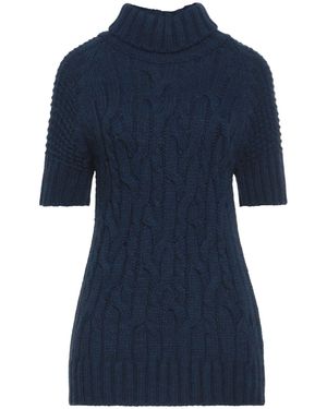DAIRESY Rollkragenpullover - Blau