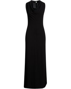 TOTEME Maxi Dress Virgin Wool, Polyamide, Elastane - Black