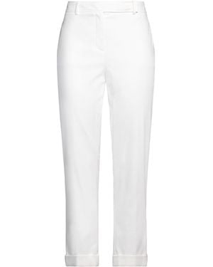 Paule Ka Pants Cotton, Polyester, Elastane - White