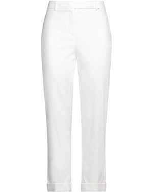 Paule Ka Pants Cotton, Polyester, Elastane - White