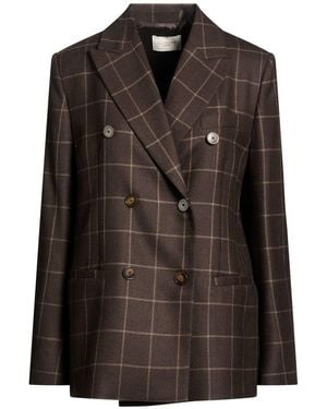 Montedoro By Slowear Blazer Virgin Wool - Brown