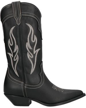 Sonora Boots Ankle Boots Leather - Black
