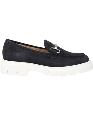 Luca Grossi Midnight Loafers Leather - Blue