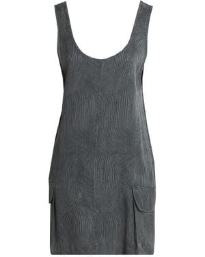 Represent Mini Dress Lyocell, Viscose - Gray